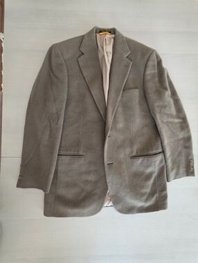Vintage 1970’s 1980’s Lord and Taylor Camel Hair Sport Coat Jacket Men's Taupe